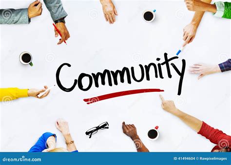 Multi Ethnic Group Of People And Community Concepts Stock Photo Image