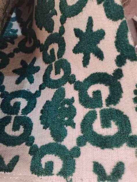 Gucci Luxury Embossed Burnt Out Velvet Jacquard Fabric Lcby50 For Furniture Pillowcases Bags