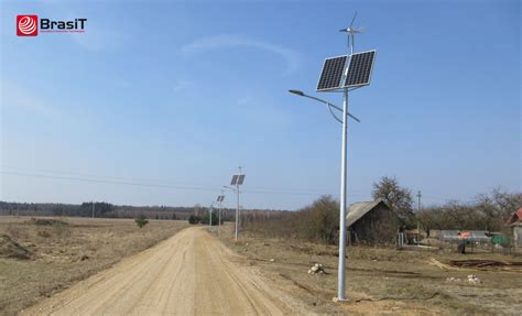 Polski Hybrydowa Latarnia Uliczna W Brasit