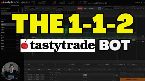 How To Create A 112 Options Trading On TastyTrade YouTube