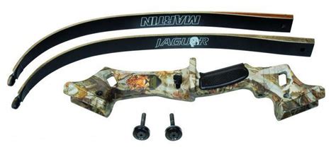 Martin Jaguar Recurve Bow 50 28 Camo RH Takedown For Archery Hunting