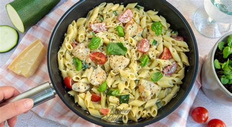 Pasta Pesto Met Kip En Courgette Keukenliefde