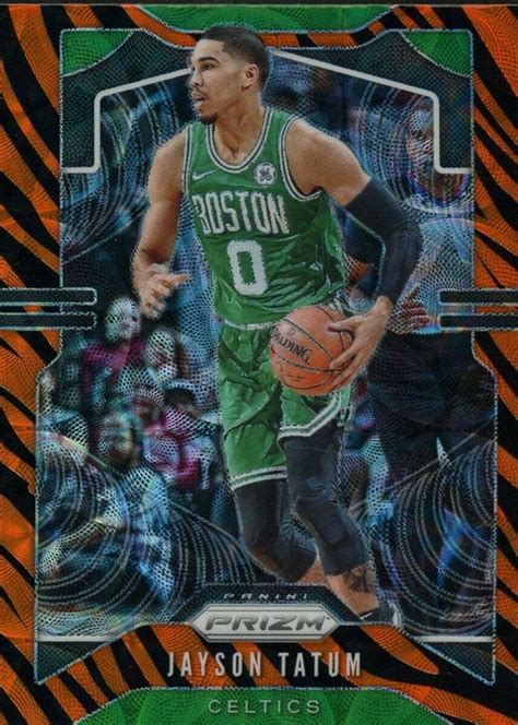 Jayson Tatum 2019 Prizm 39 Choice Tiger Stripe SSP Price Guide