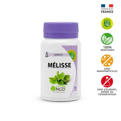 MGD MELISSE PILLULIER 60 GELULES Parales3a