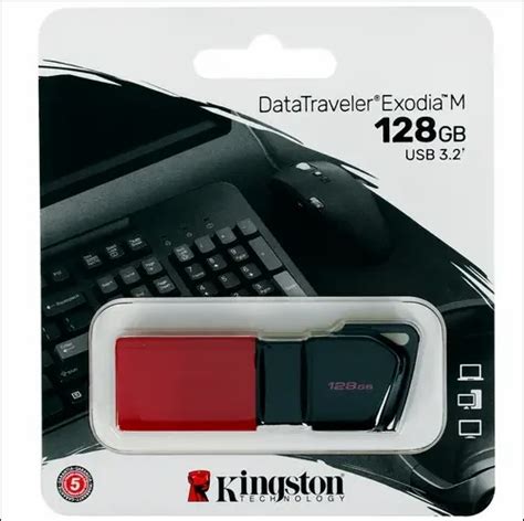 Kingston DataTraveler Exodia M 128GB USB Flash Drive USB 3 2 PD033 At