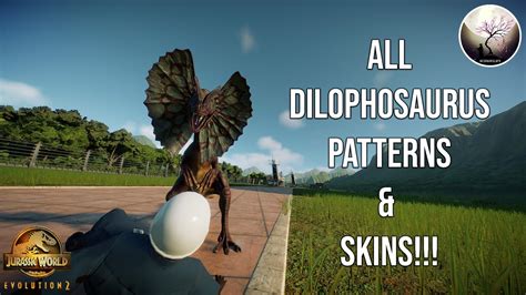 All Dilophosaurus Skins Showcase Jurassic World Evolution 2 Youtube