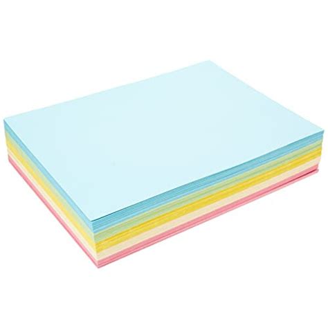 House Of Card Paper A Gsm Card Assorted Pastel Colours Pack