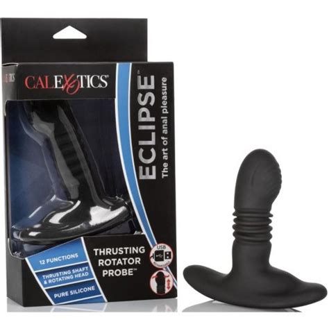 Eclipse Thrusting Rotator Probe Black Sex Toys And Adult Novelties Adult Dvd Empire