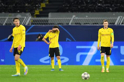 Borussia Dortmund eliminated from the UEFA Champions League