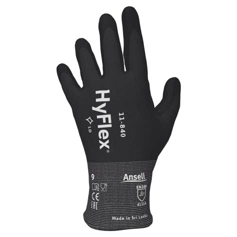 Ansell Hyflex Multi Purpose Safety Gloves Nitrile Foam Coated