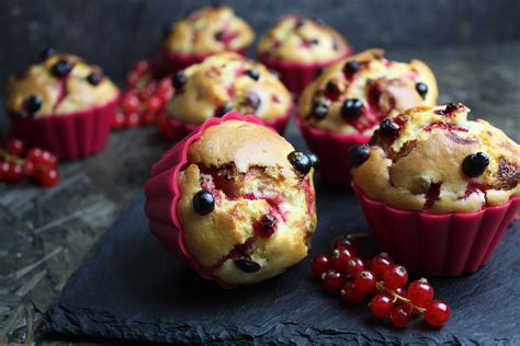 Johannisbeer Muffins Mit Joghurt Toastenstein