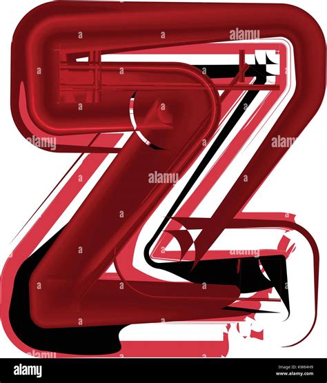 Abstract Letter Z Illustration Stock Vector Image And Art Alamy