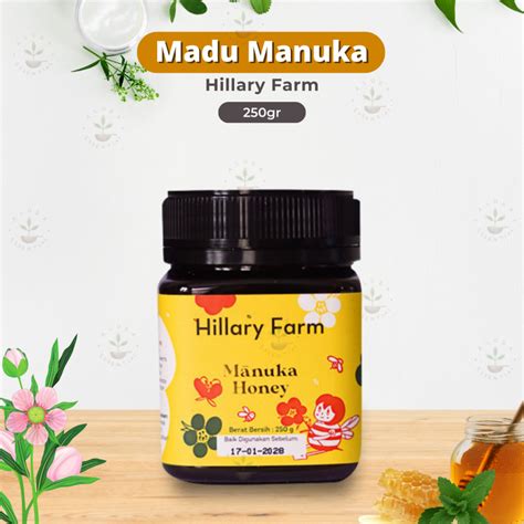 Jual Hillary Farm Manuka Honey 250gr Shopee Indonesia