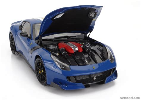 BBR MODELS BBR182100A1 Scale 1 18 FERRARI F 12 TDF 2015 AZZURRO DINO