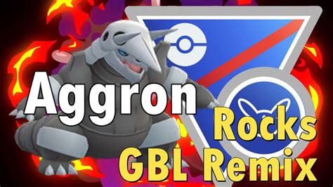 Aggron Rocks Great League Remix On Pokemon Go Youtube