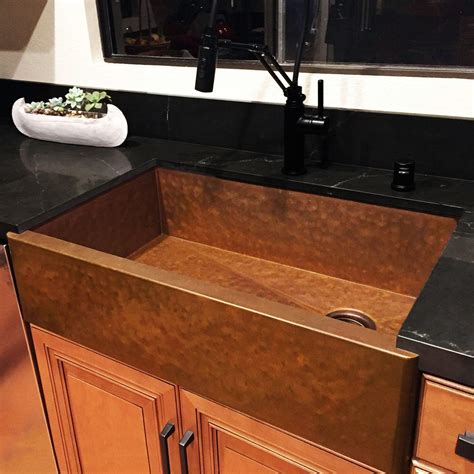 Hammered Kitchen Sinks Usa Undermount And Farmhouse Havens Luxury