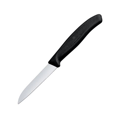 Couteau D Office Victorinox 8cm Noir CX747 Nisbets