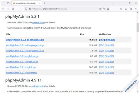 C Mo Instalar Phpmyadmin En Ubuntu