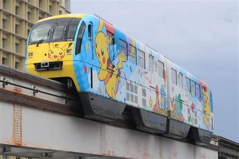 沖縄都市モノレール1000形電車 1216 壺川駅 鉄道フォト・写真 By キイロイトリさん レイルラボraillab