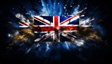 Premium Photo | Picture of the australian flag done by spray paint ...