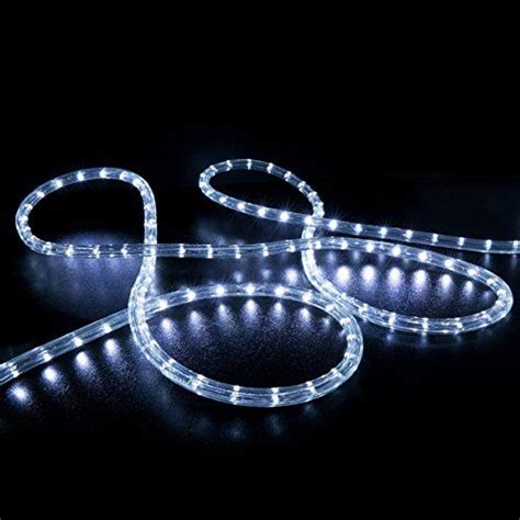 Wyzworks 576leds 50ft Led Cool White Rope Light Outdoor Waterproof