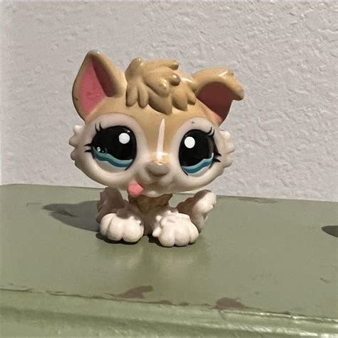 Lps 1013 Blonde Husky Puppy Some Obvious Depop