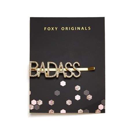 Rhinestone Bobby Pins With Custom Backer Card A Foxy Custom