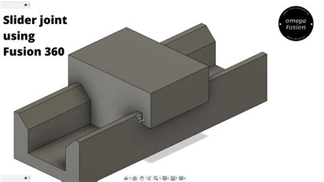 Learn How To Make Slider Joint Between Two Components Using Autodesk