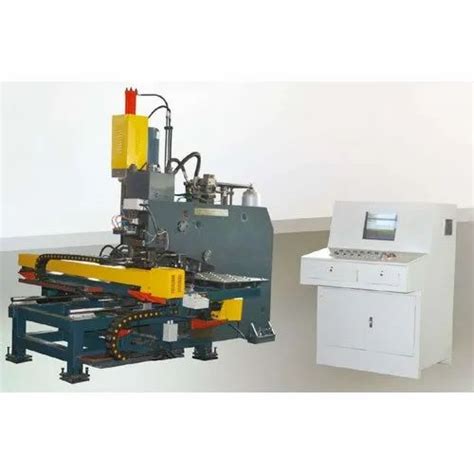 Cnc Punching Marking And Drilling Machine For Steel Plate Automation