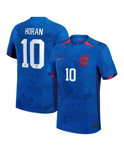 Nike Lindsey Horan Uswnt 2023 Away Authentic Jersey In Blue For Men Lyst