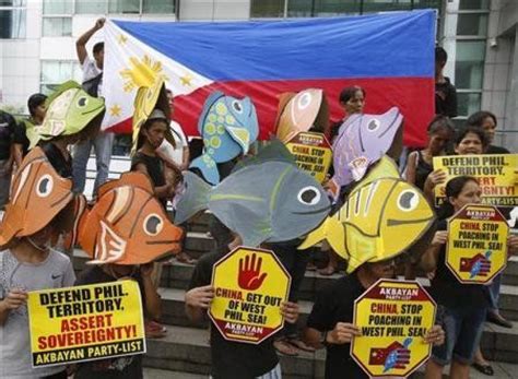 Protests In The Philippines Over Chinas Claims On Scarborough Shoal