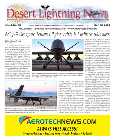 Desert Lightning News Digital Edition October 16 2020 Desert