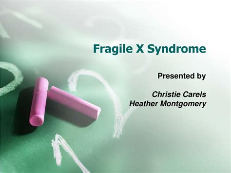 Ppt Fragile X Syndrome Powerpoint Presentation Free Download Id 2807548