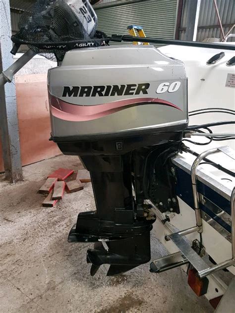 Mariner Hp Stroke Outboard Fishing Boat Rib In Pontnewynydd