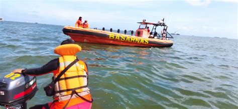 TIM SAR GABUNGAN LANJUTKAN PENCARIAN PEMANCING YANG TERSERET ARUS DI