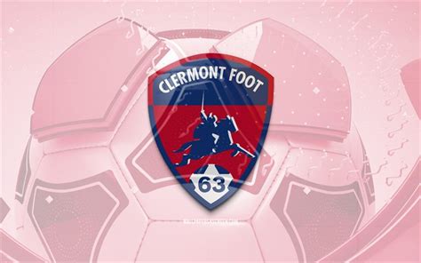 Scarica Logo Clermont Foot Lucido K Sfondo Di Calcio Viola Lega