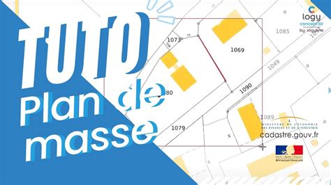 Comment créer un plan de masse avec Cadastre gouv Logyconcept3D YouTube