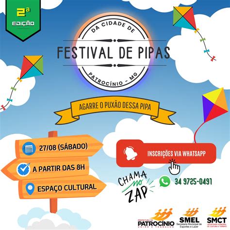 2º edição do Festival de Pipas acontece neste sábado 27 08