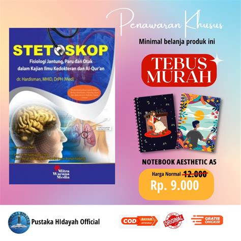 Jual Buku Stetoskop Fisiologi Jantung Paru Dan Otak Dalam Kajian Ilmu