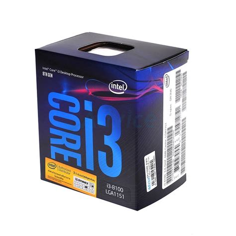 Intel ซีพียู CPU Core i3 - 8100 (Box Ingram/Synnex) - AegaNoy Shop ...