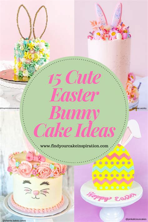 Cute Easter Bunny Cake Ideas For Your Easter Sunday Find Your Cake