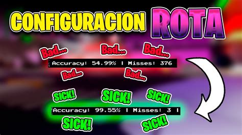 Mi Configuracion Mas Rota De Funky Friday Roblox Youtube