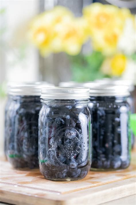 Canning Blueberries Lady Lees Home