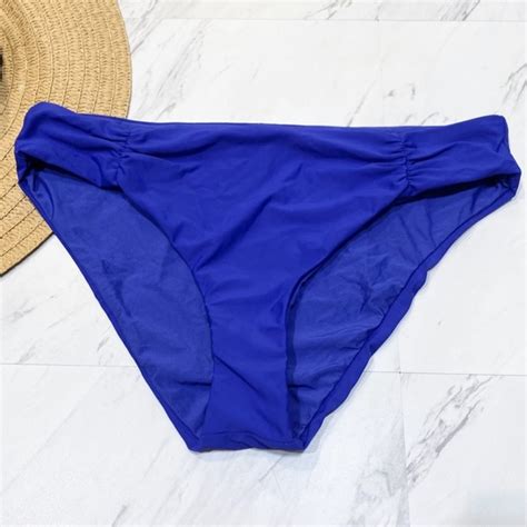 Athena Swim New Athena Hey There Blue Swim Bikini Bottoms Poshmark