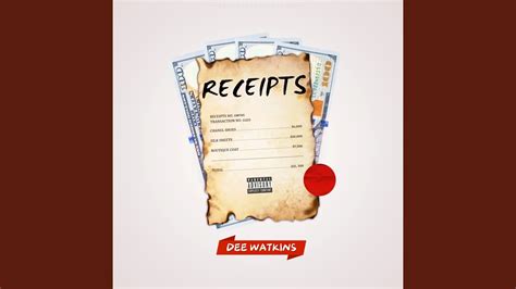 Receipts Youtube