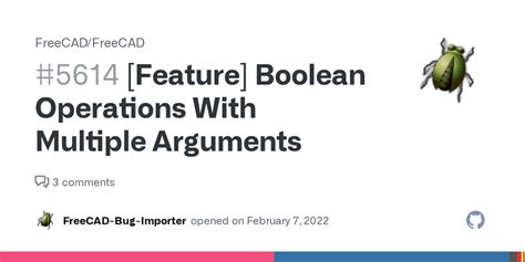 Feature Boolean Operations With Multiple Arguments Issue