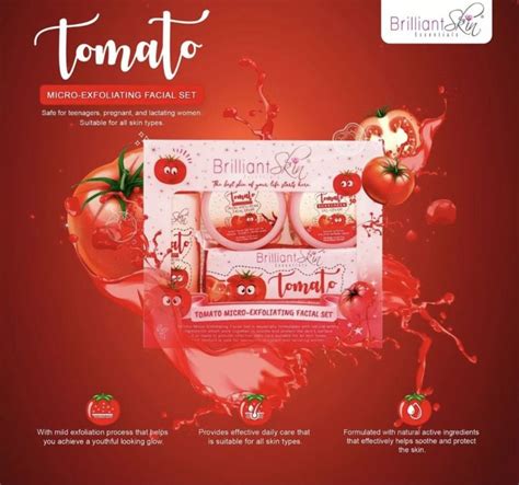 Brilliant Skin Tomato Rejuvenating Facial Set 100 Original Lazada Ph