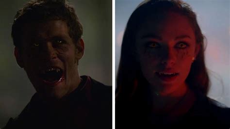 Klaus Becomes A Hybrid Vs Hope Becomes A Tribrid Scene Comparison