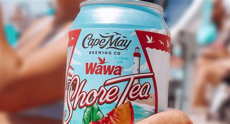 Cape May Brewing And Wawa Releasing A Peach Hard Tea Drink Crossing Broad