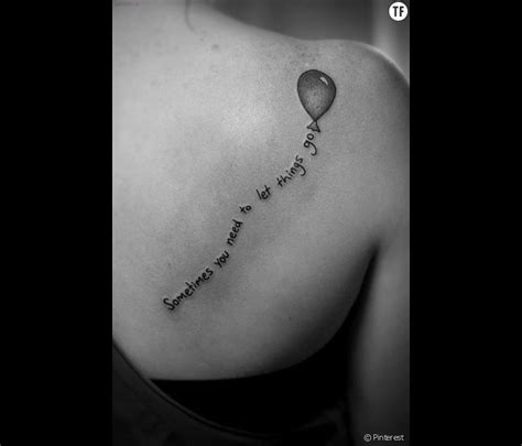 Citation De La Vie Tatouage